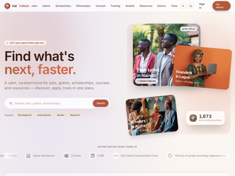 OpportuniHub screenshot