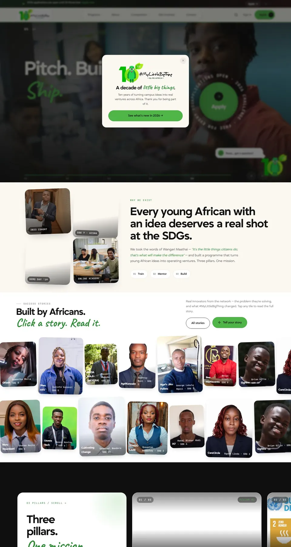 #MyLittleBigThing home page